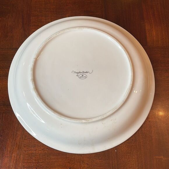 Hallmark Marjolein Bastin Serving Dish Butterfly Nature Floral Blue Skies - Picture 7 of 8